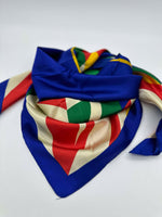 Blue, Red & Green Retro