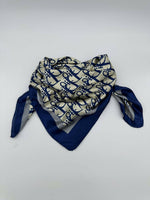 Navy Large Bold Border