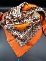 Burnt Orange Floral - The Thrifty Cowgirl, Co.