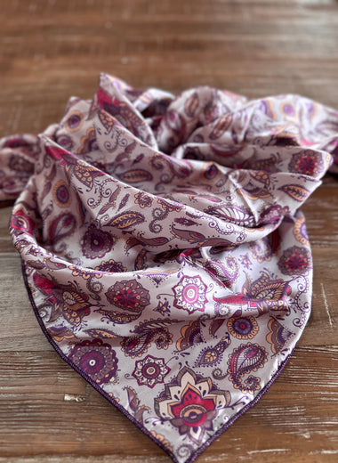 Lavender Paisley - The Thrifty Cowgirl, Co.