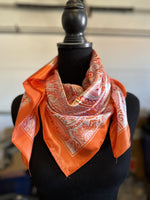 Orange & Pink Paisley - The Thrifty Cowgirl, Co.