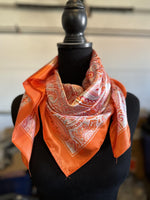 Orange & Pink Paisley-tc-ranchwear.com