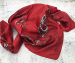 Red Bandana Paisley - The Thrifty Cowgirl, Co.