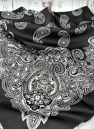 Black Paisley New - The Thrifty Cowgirl, Co.