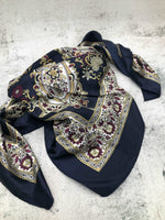 Navy Paisley - The Thrifty Cowgirl, Co.