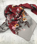 Red & Silver Floral & Paisley - The Thrifty Cowgirl, Co.